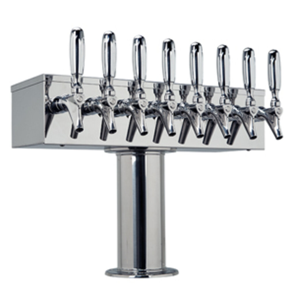 2525まさ　ビールサーバー Top-Quality “T” Style 8 Tap Draft Beer Tower – Glycol Cooled